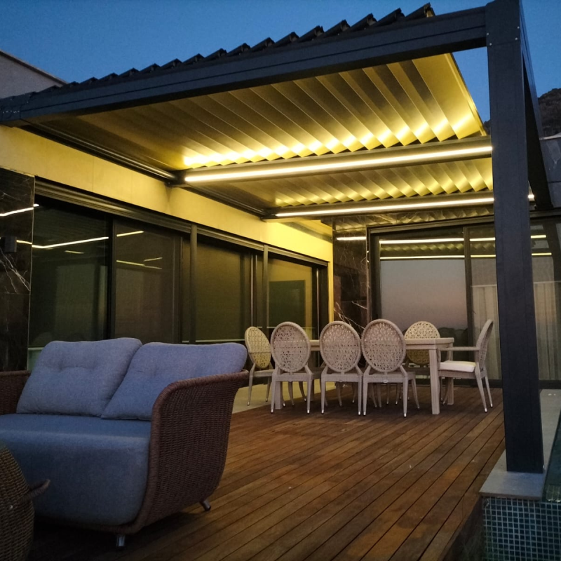 Aversa Pergola Tente Sistemleri